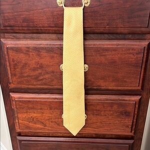 Yellow Polka Dot Tie